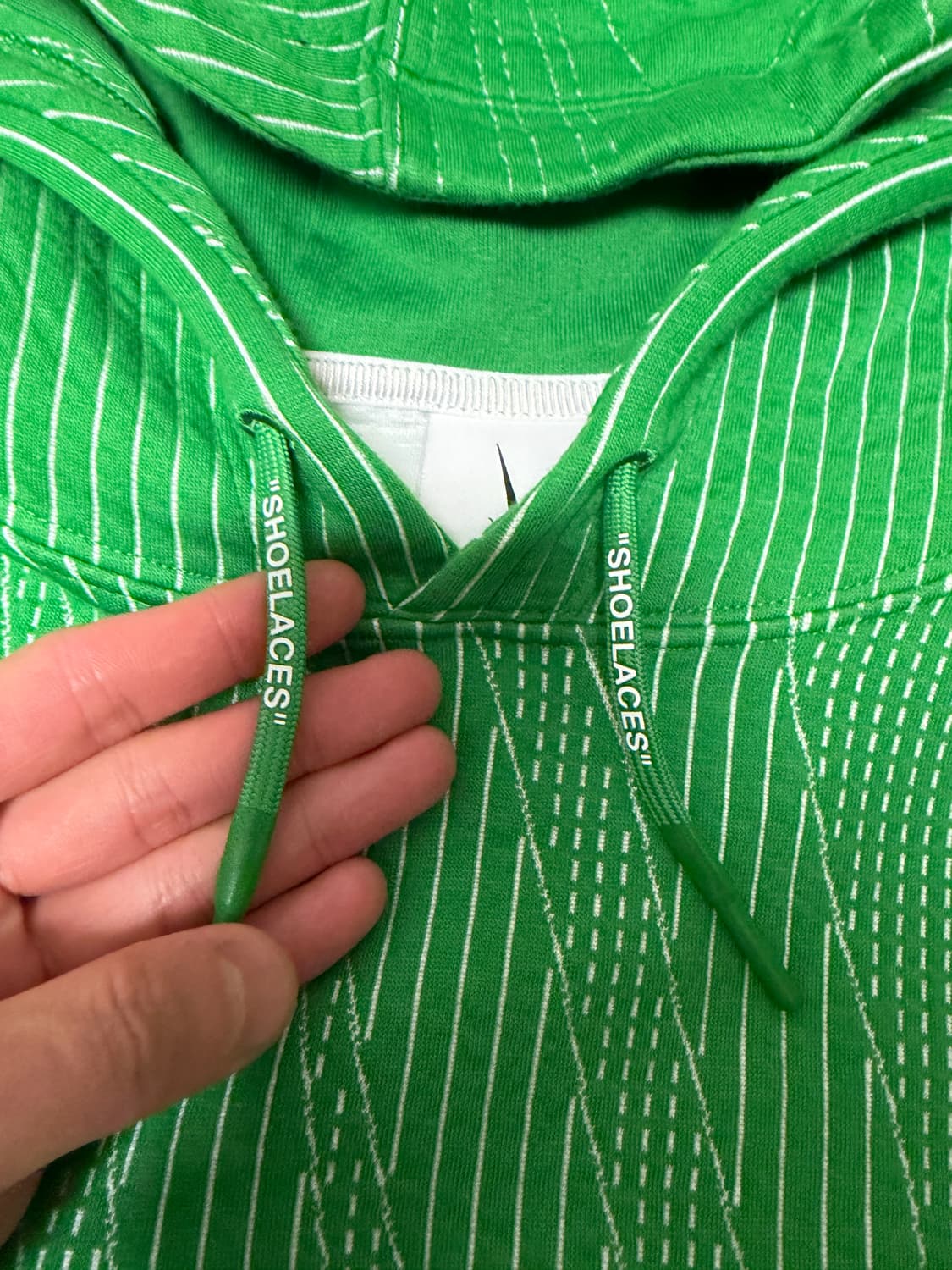 나이키 X 오프화이트 콜라보 후디 상품이미지3