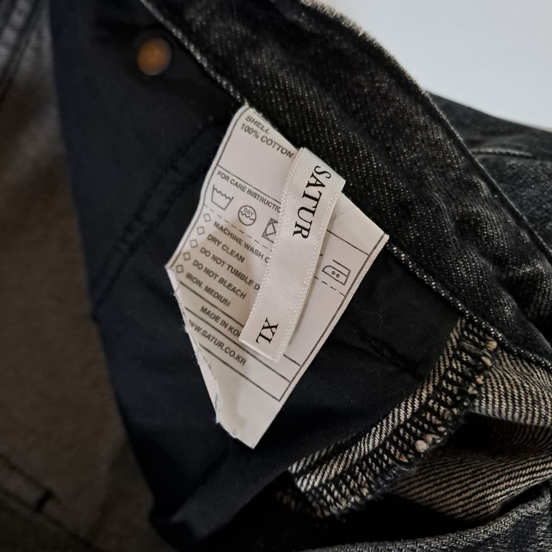 (택포) 세터 비날레스 브러쉬 워시드 데님팬츠 XL B204 상품이미지7