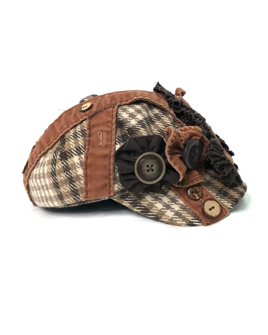 Music-note🎵newsboy cap (red brown) 상품이미지2