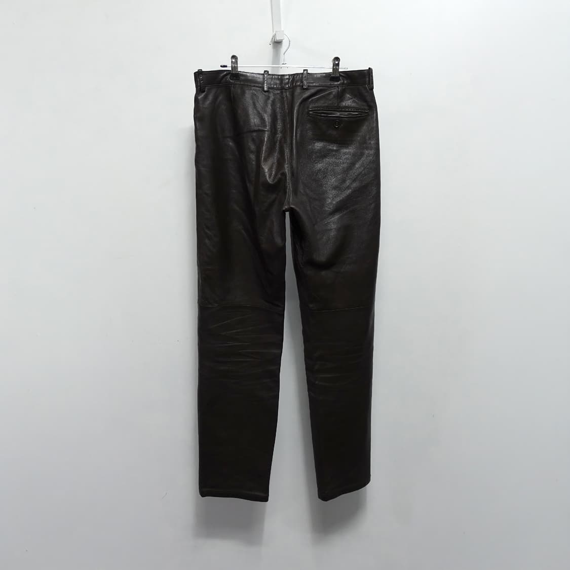 [L,30~32] PAULSMITH 폴스미스 양가죽 렘 레더 팬츠 상품이미지5