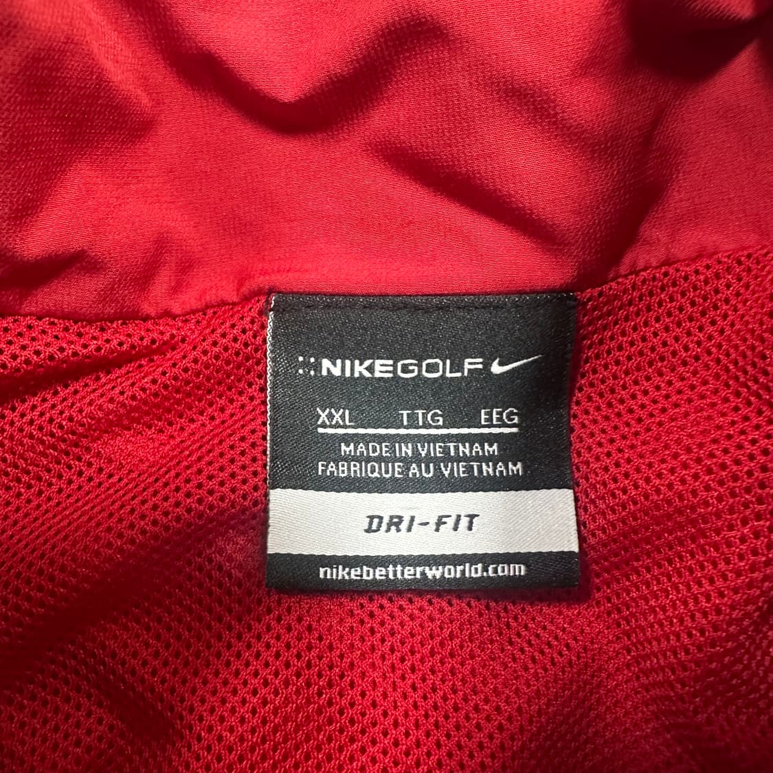 ✨ (바배) 나이키 골프 레드 바람막이  상품이미지3