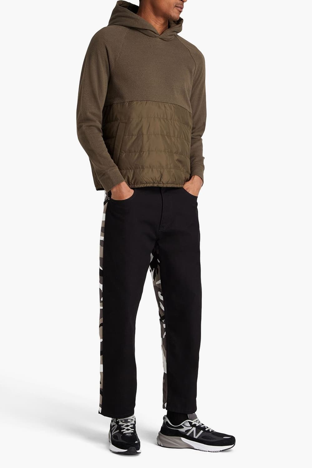 (정품/새상품) 제임스펄스 요세미티 남성 올리브 믹스 구스다운 후드 상품이미지6