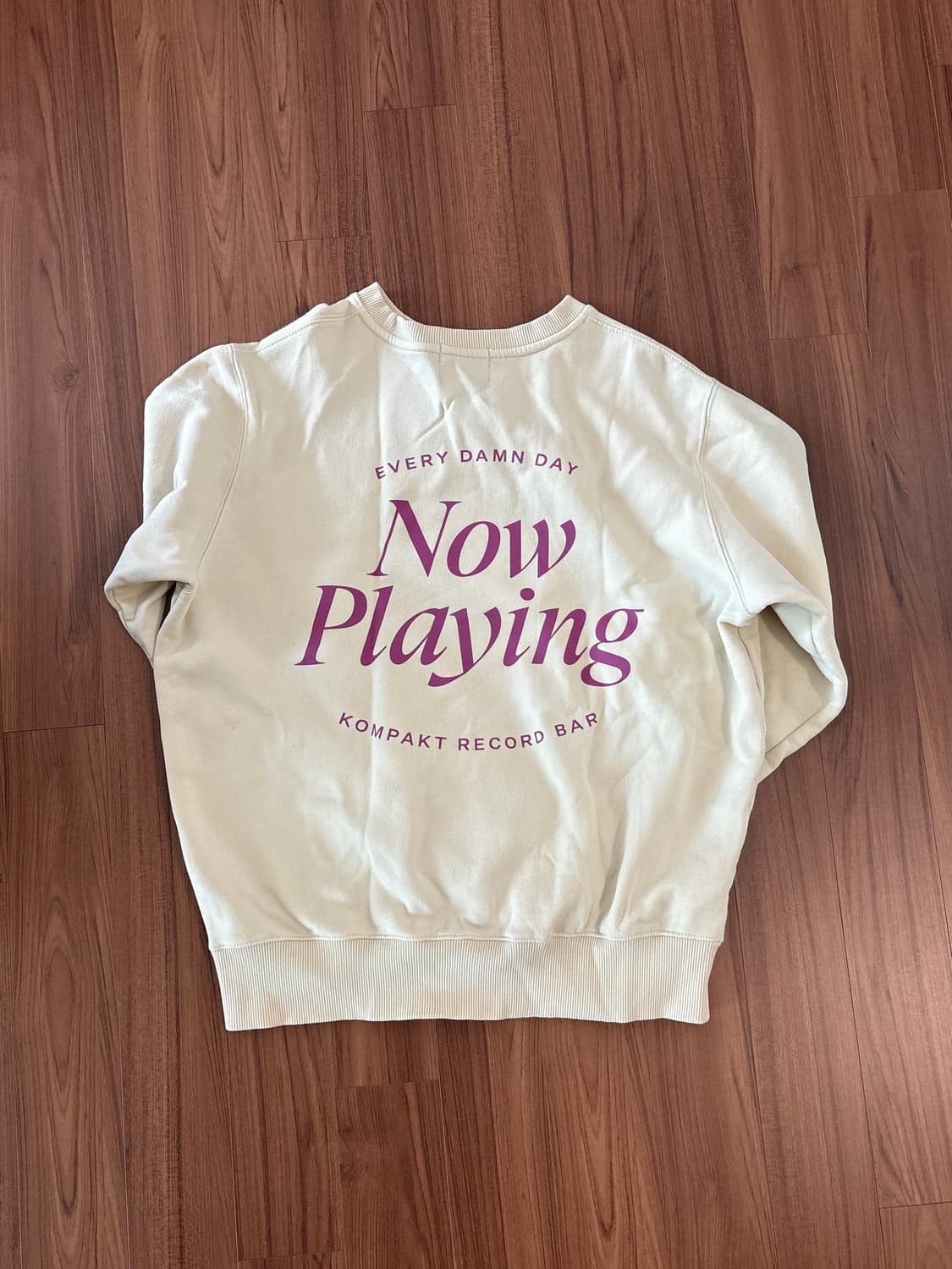 [Kompakt Record Bar] 기모 스웻셔츠 상품이미지2