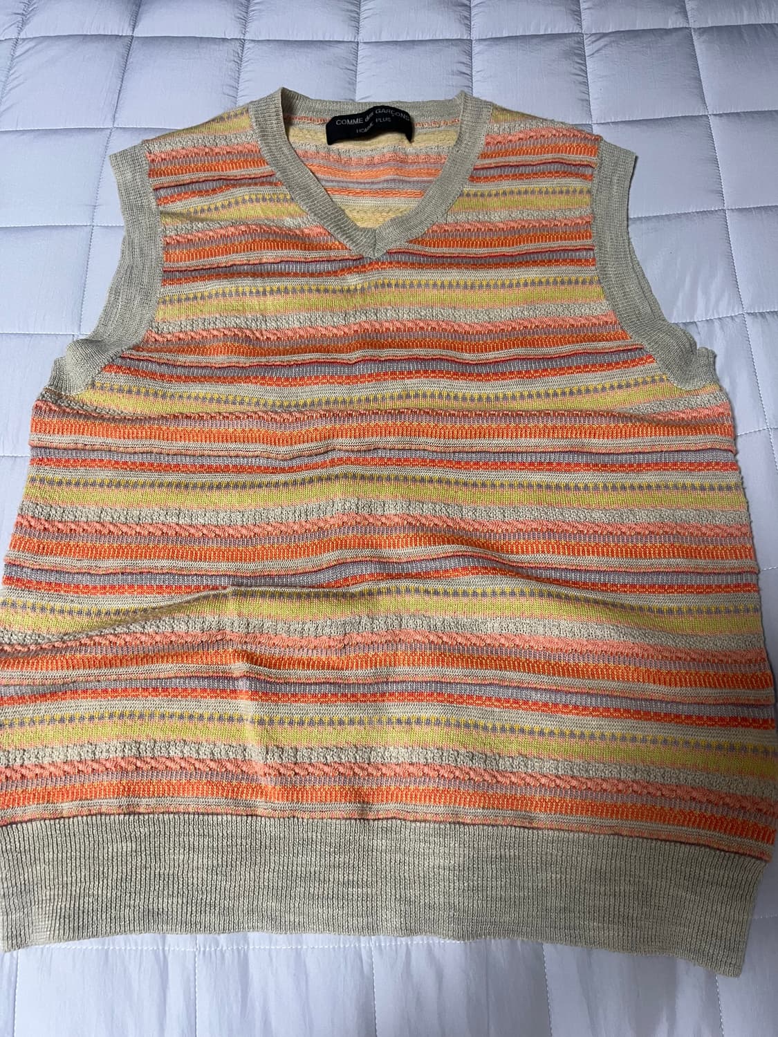 Comme des garcons knit vest 상품이미지1