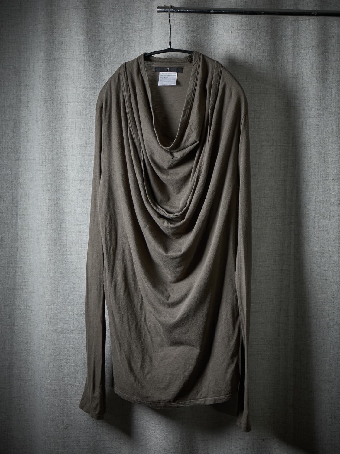 Julius FW2008 드레이프 탑 상품이미지1