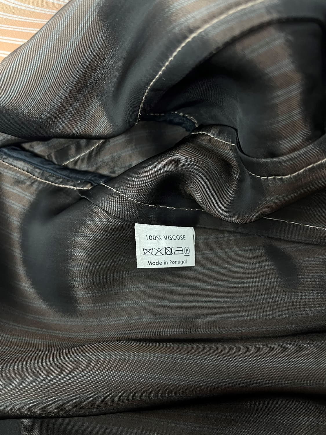 Dries Van Noten 비스코스 스트라이프 자켓  상품이미지8