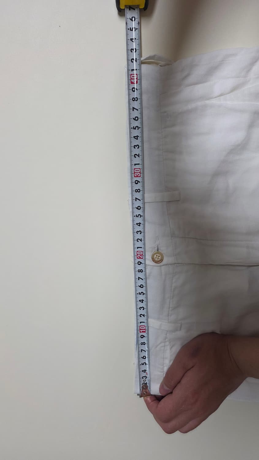 폴로 리넨팬츠 클래식핏 화이트 30/32 사이즈 판매합니다 상품이미지5