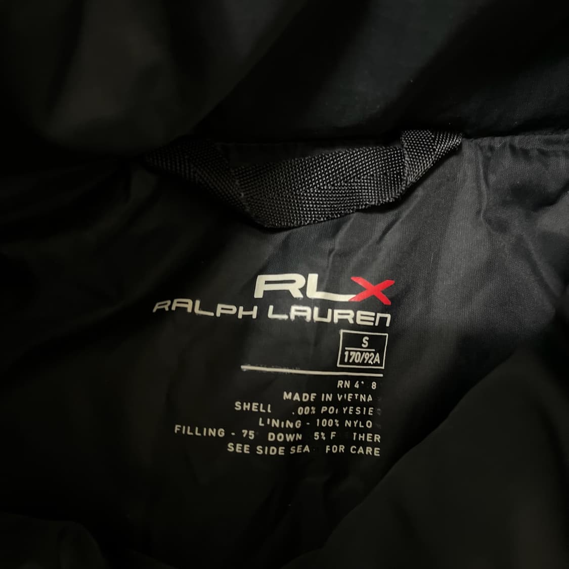 폴로 랄프로렌 RLX 덕다운 베스트 패딩조끼 S 상품이미지6