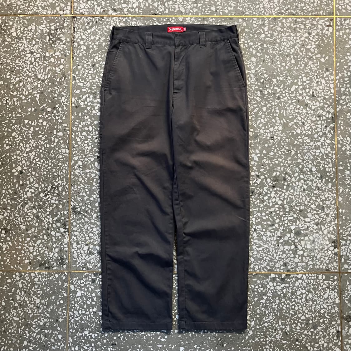 슈프림 워크 팬츠 스모크 - 23ss 상품이미지1