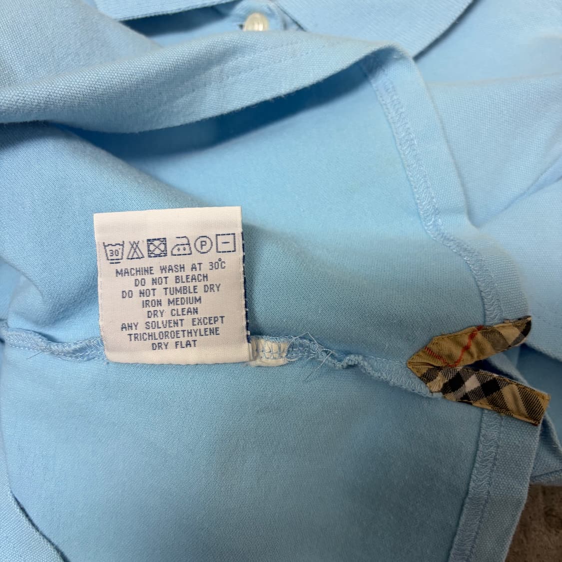 버버리 카라 반팔티[2082] 상품이미지7