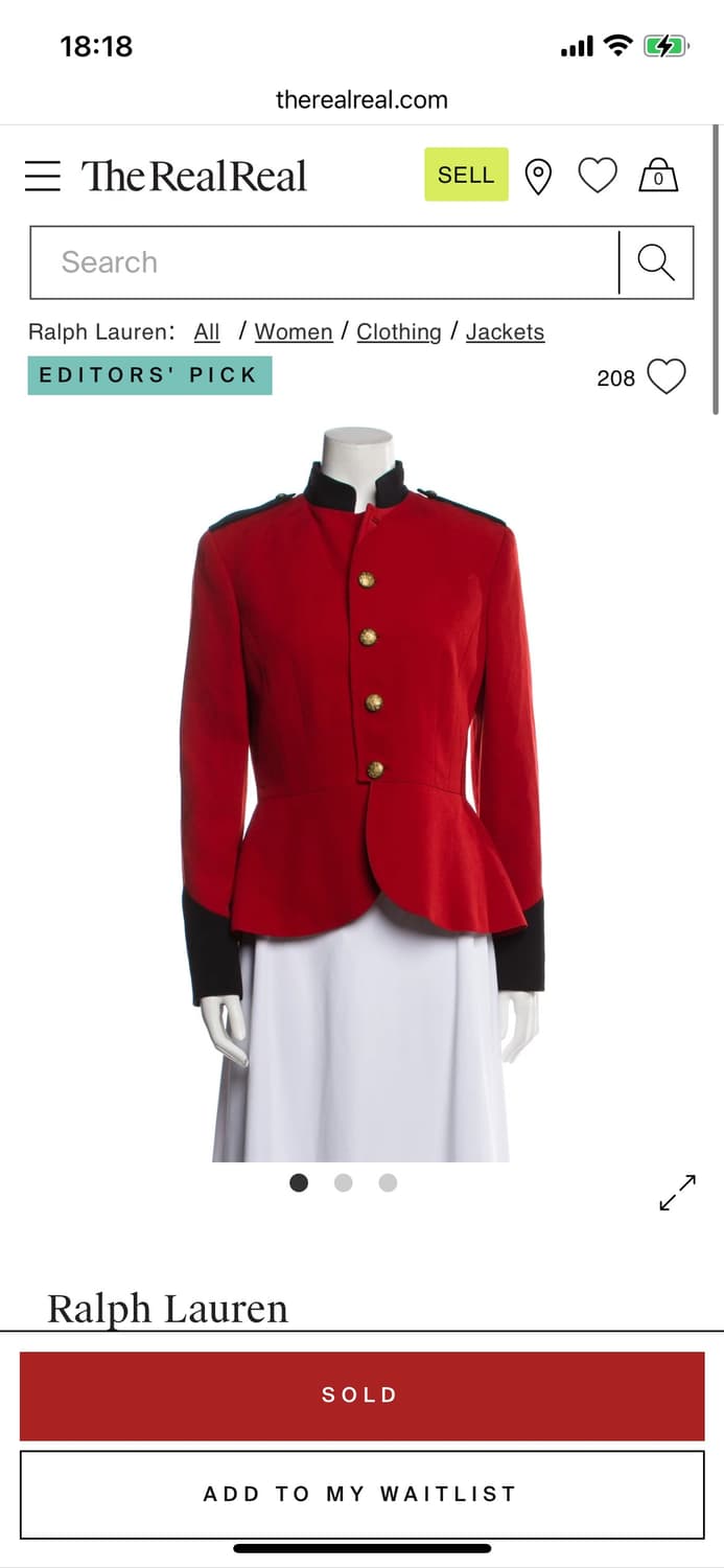 Ralph Lauren울 자켓 상품이미지3