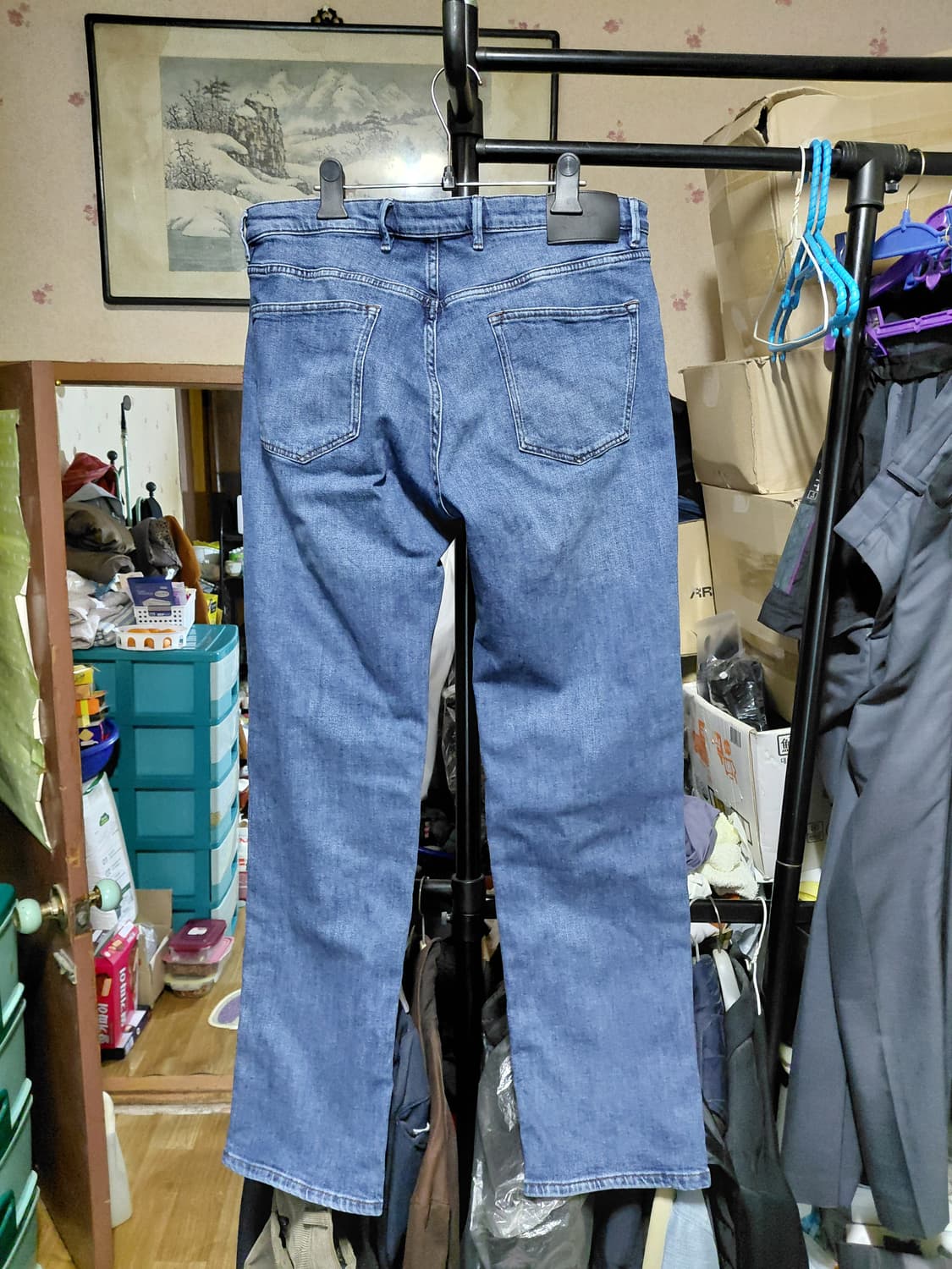 [마시모두띠]레귤러핏 데님 청바지 유럽42(35)사이즈 상품이미지2