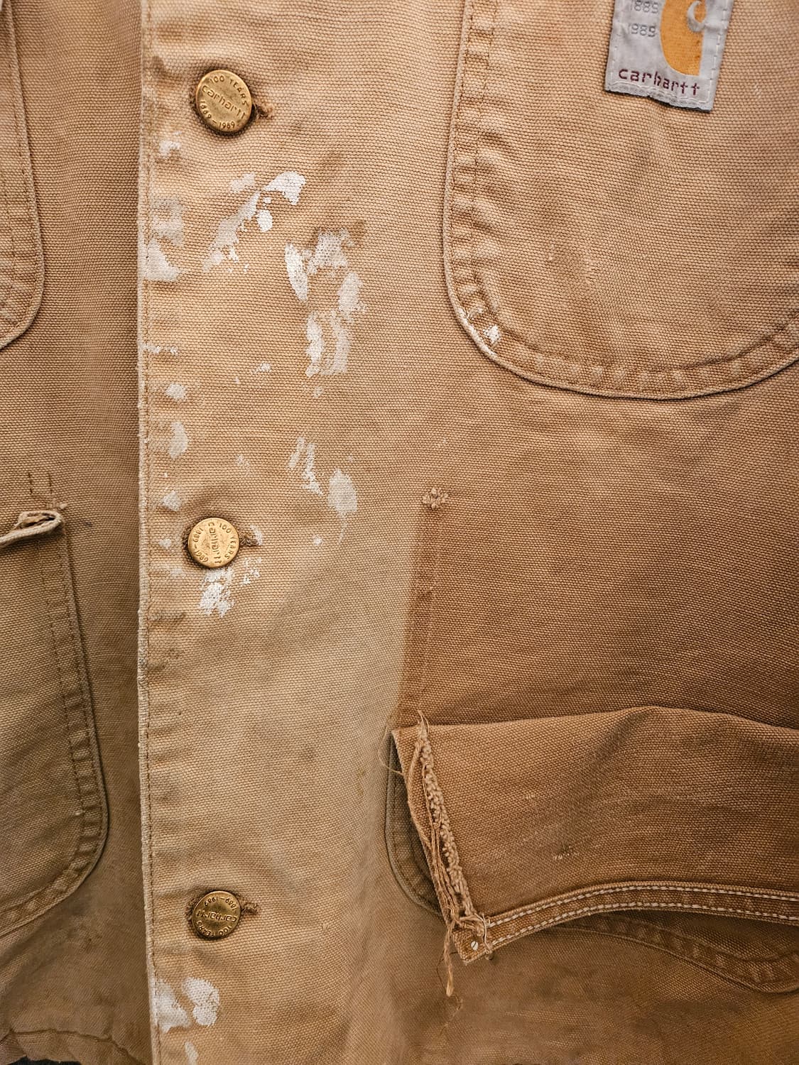 100주년 기념 90s 빈티지 칼하트 초어자켓 (XL) 상품이미지9