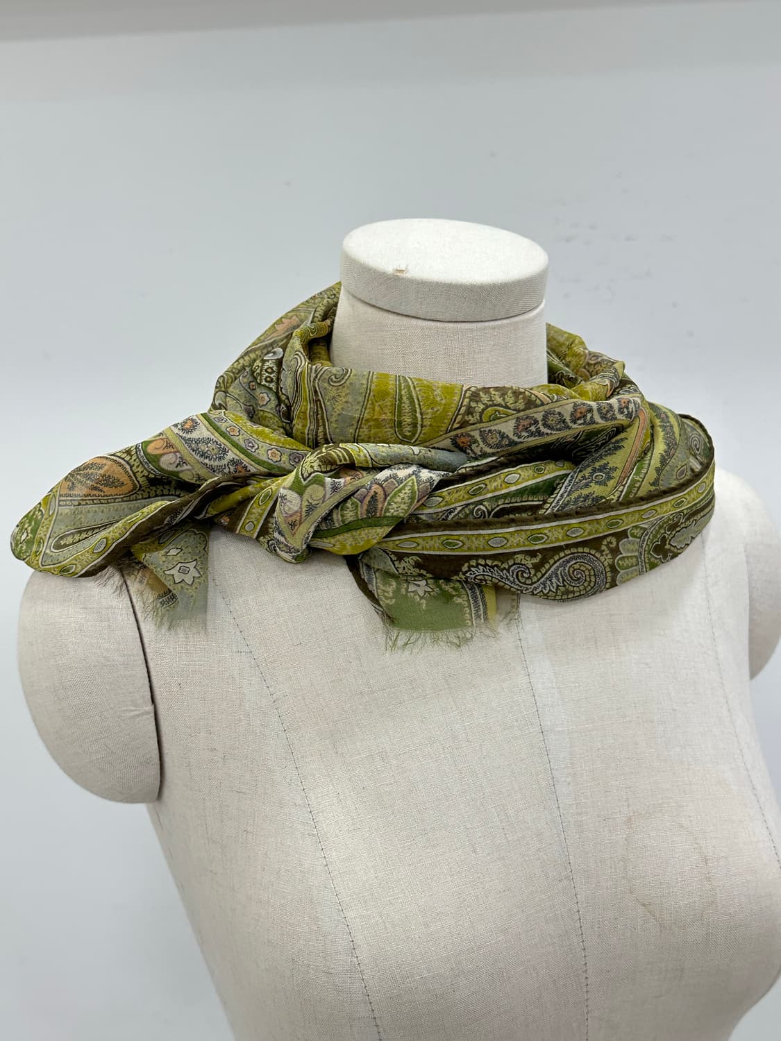 에트로 실크 머플러 상품이미지6