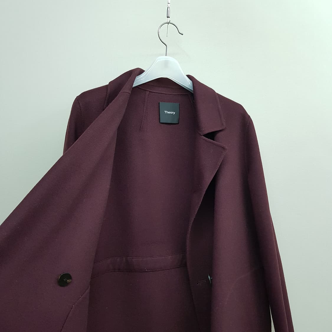 Theory 클래식 더블 버튼 울 캐시미어 코트  S사이즈 상품이미지5