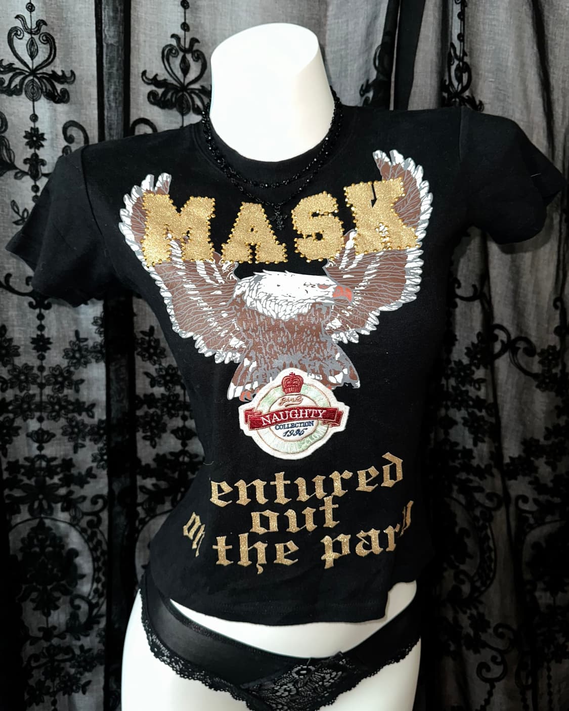 Rock chic short-sleeve 상품이미지2