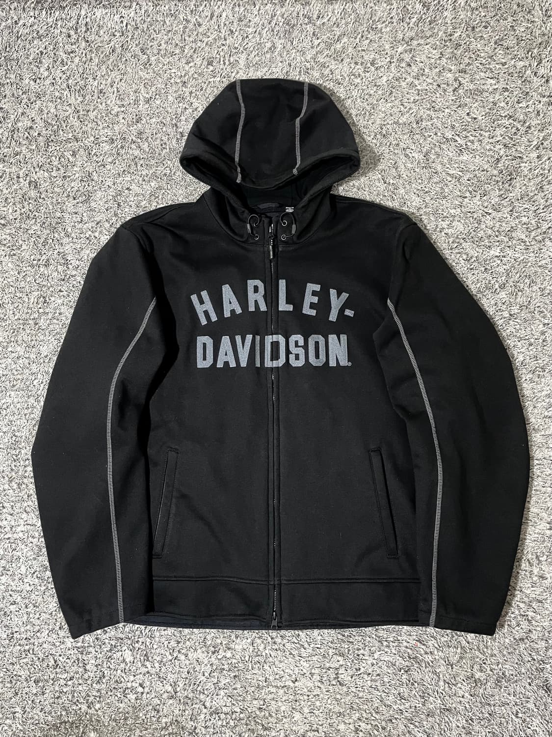 할리데이비슨 하드쉘 후드집업 자켓 상품이미지1