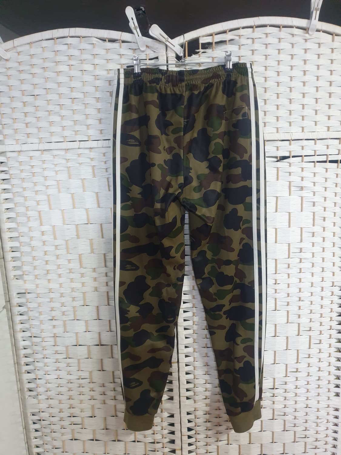 아디다스 x 베이프 카모 트레이닝 바지 L 상품이미지5