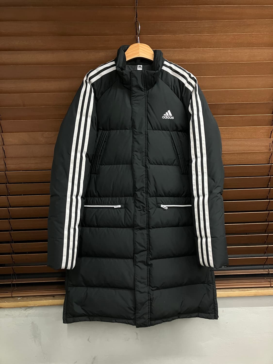 아디다스 빅로고 오리털 롱패딩 상품이미지3