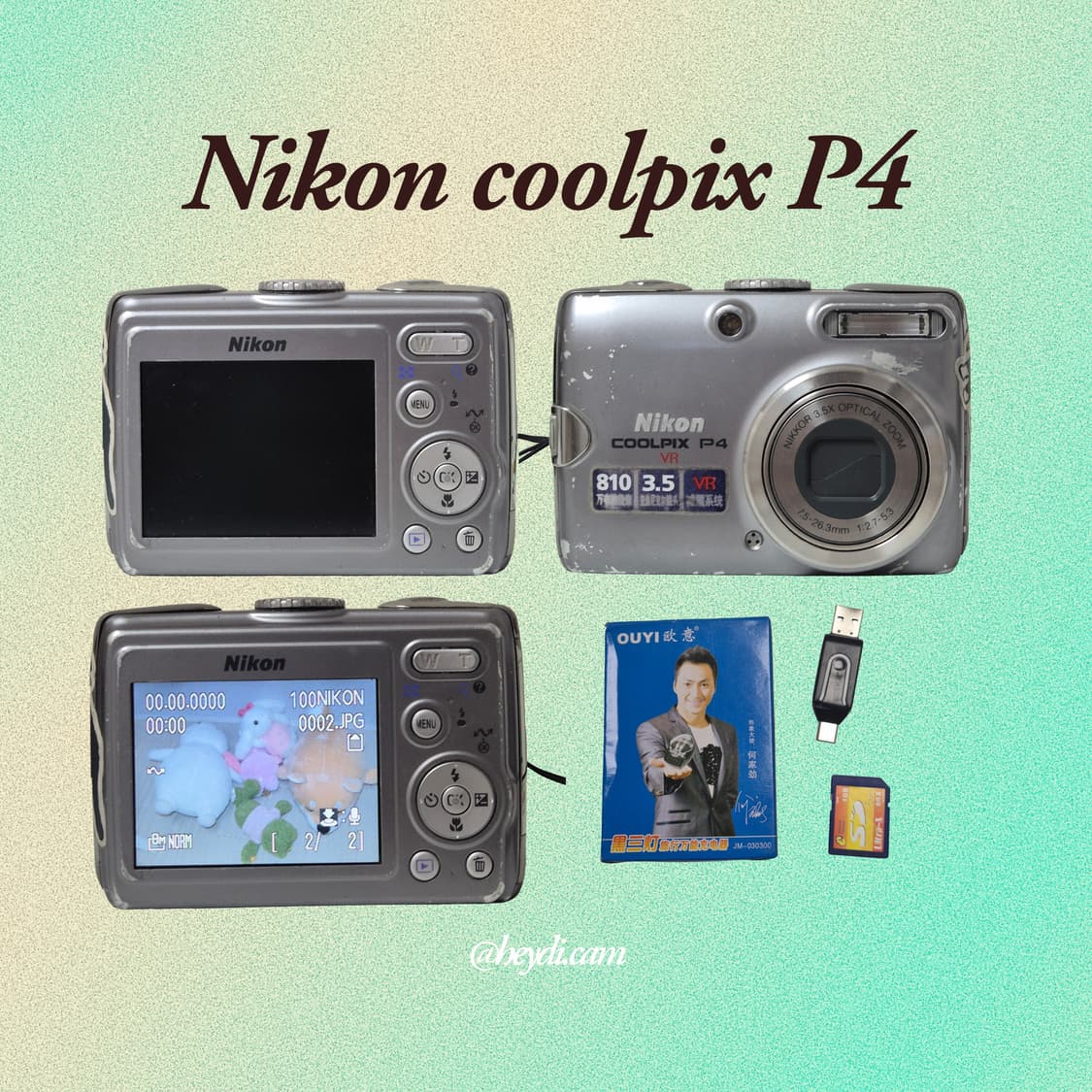 누가영픽) [한글판] 니콘 쿨픽스 NIKON COOLPIX P4 상품이미지2