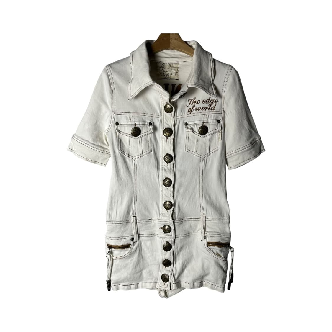 [Garula] 오네갸루 버튼 점프슈트 상품이미지1