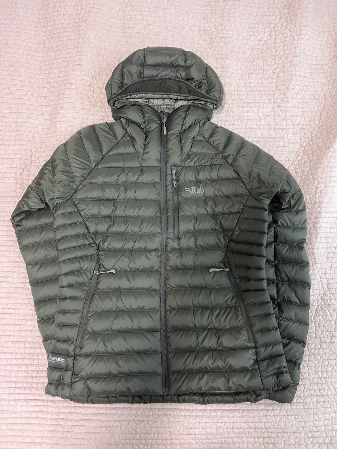 Rab 마이크로라이트 알파인 자켓 (여) Army 상품이미지4