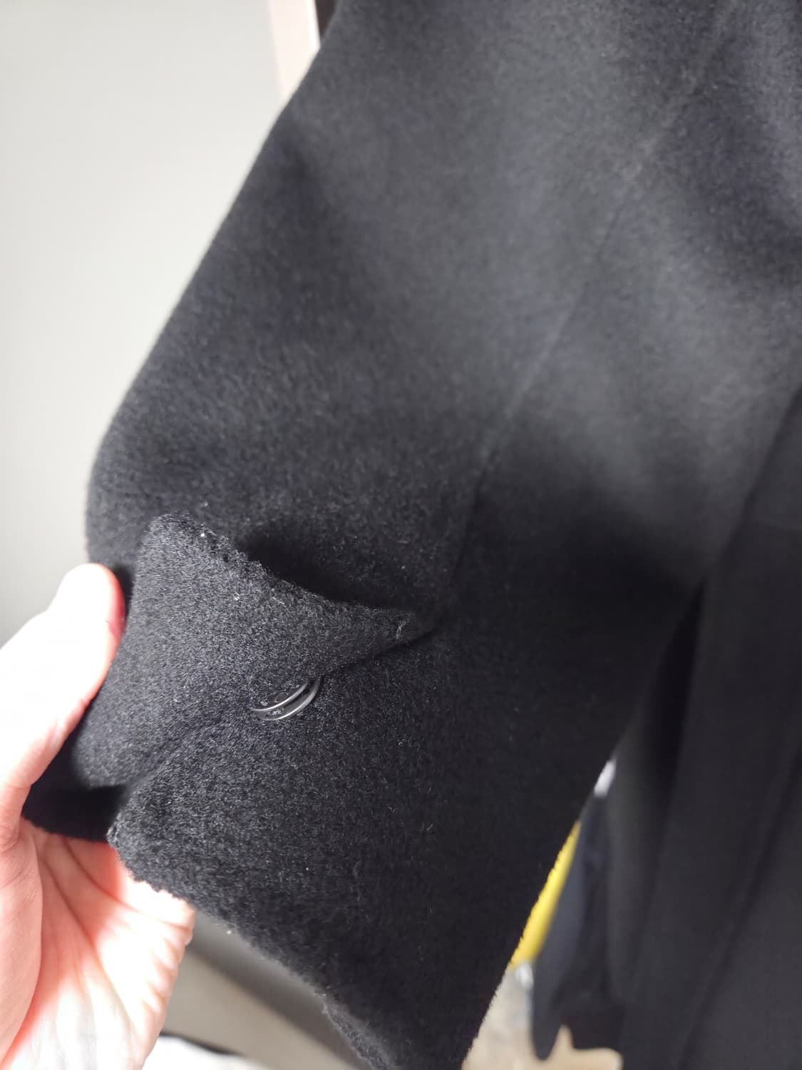 마마가리 핸드메이드 수티앵 코트/블랙/50 상품이미지4