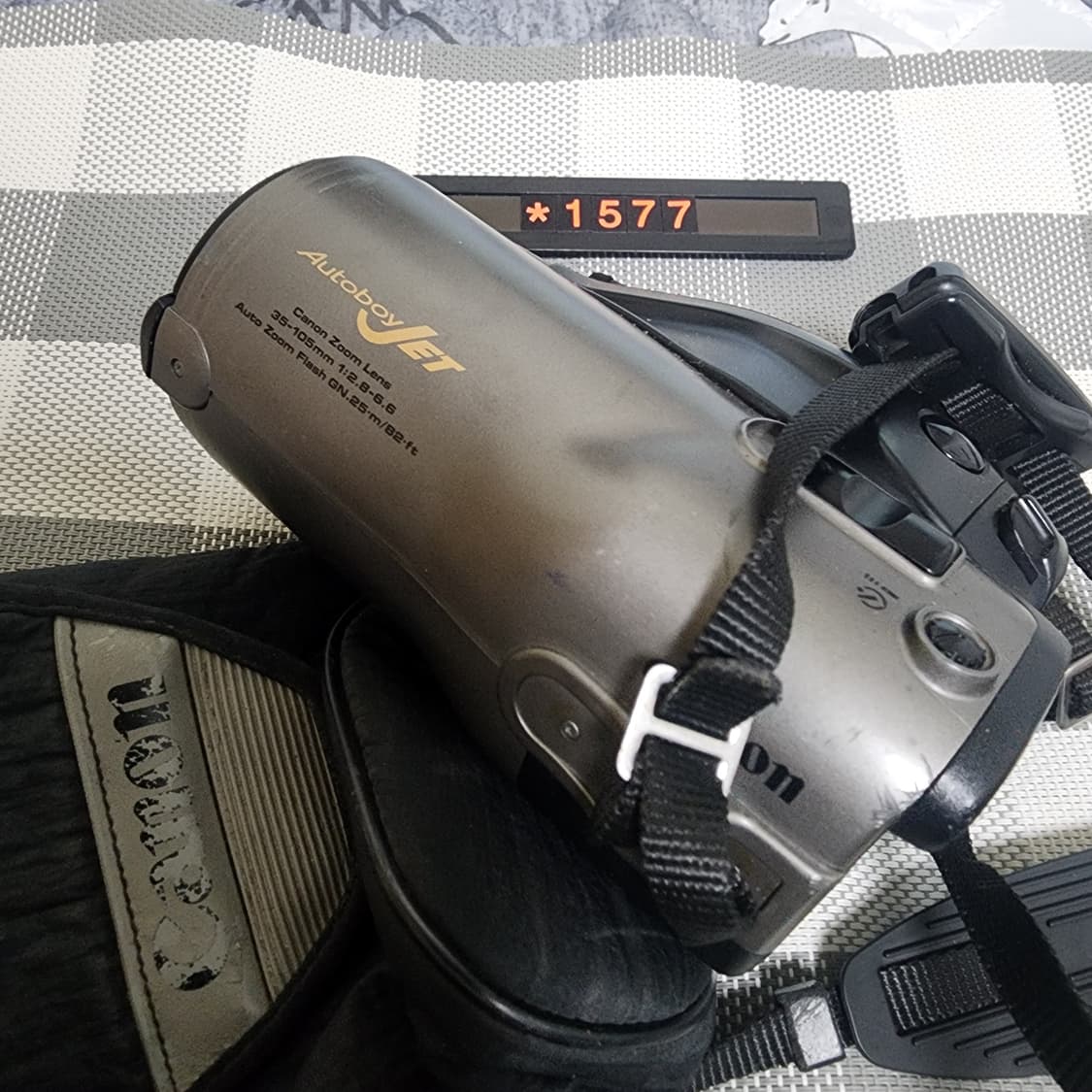 캐논 오토보이 제트 필름카메라 리모컨 파우치 포함 상품이미지6