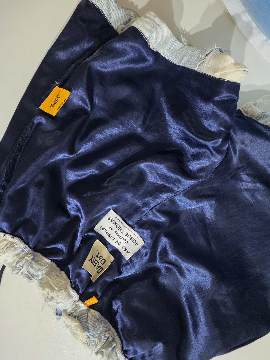 갤러리 디파트먼트  패치워크 데님쇼츠  판매해요 상품이미지4