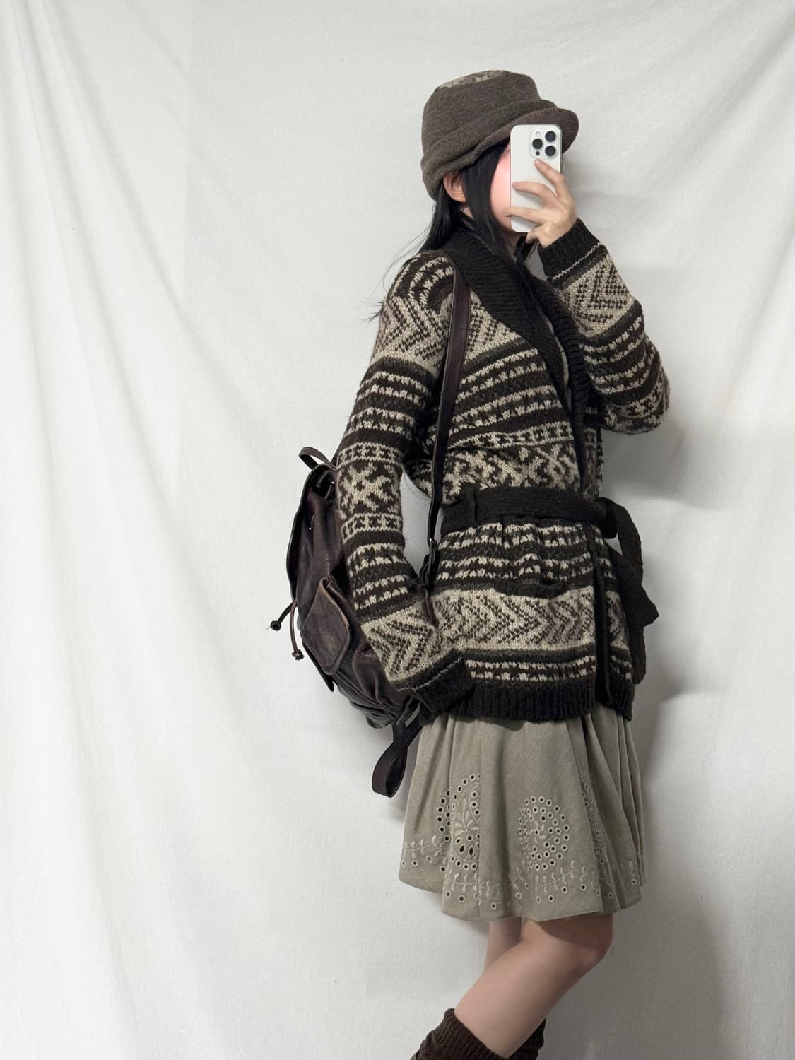 플라워 모티프 스커트 상품이미지8