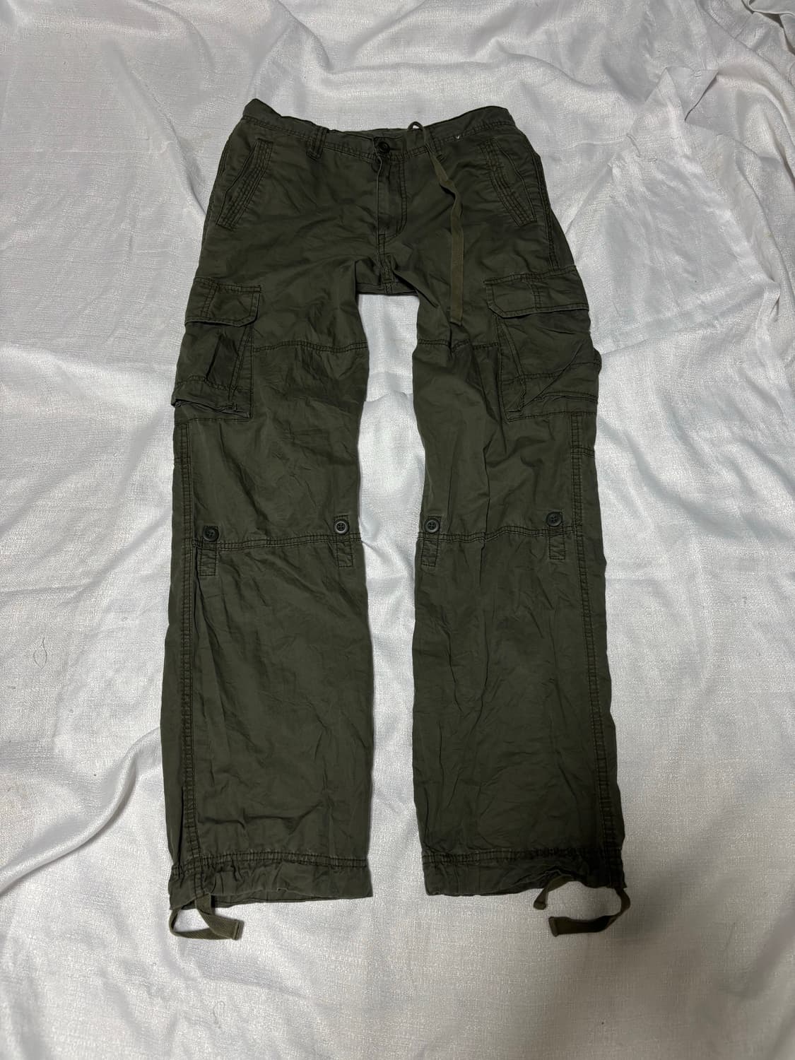“Unknown” Y2K Khaki Cargo Pants 상품이미지4