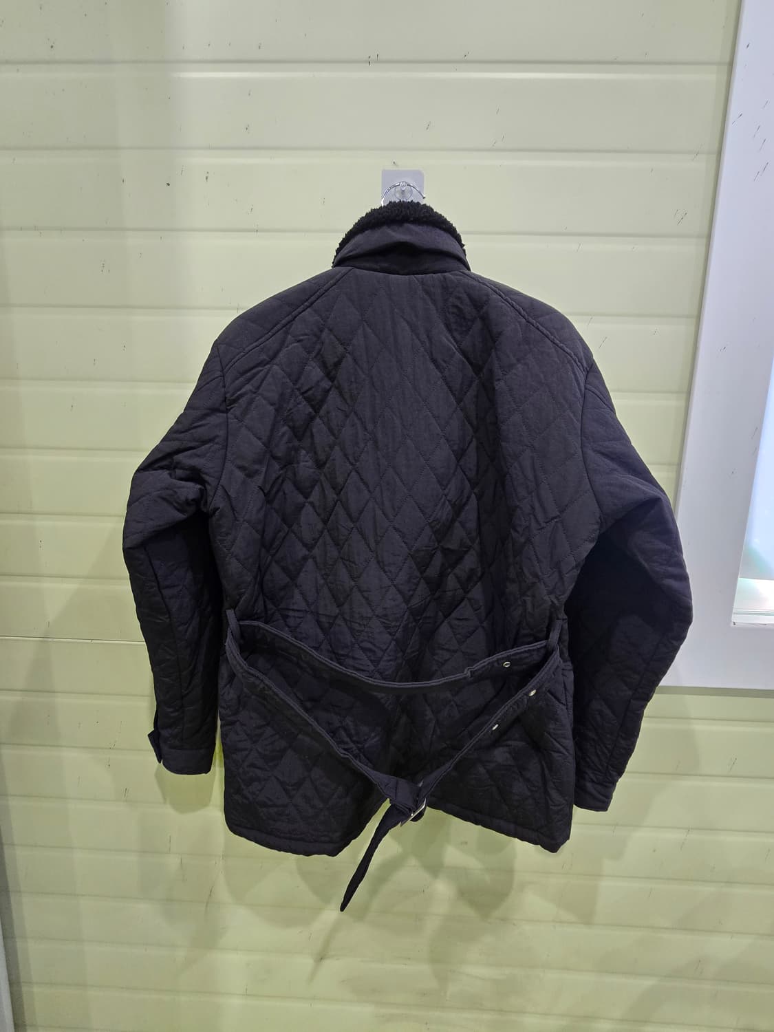 LOW CUT 블랙 퀼팅 자켓 L 상품이미지4