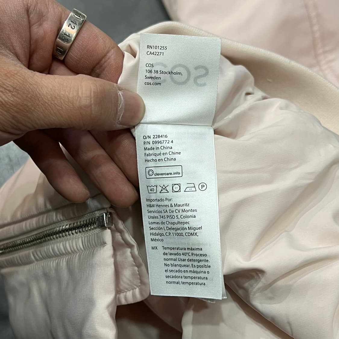  코스 봄버 자켓 y15081 상품이미지7