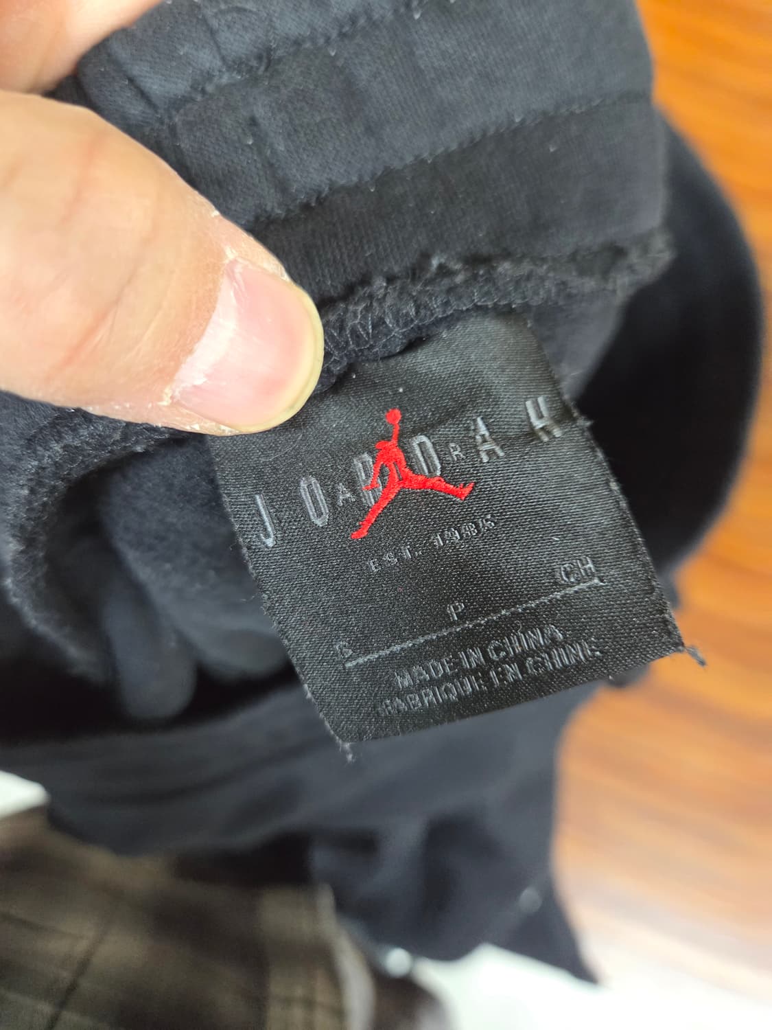 조던 점프맨 안감플리스 조거팬츠 L 상품이미지3