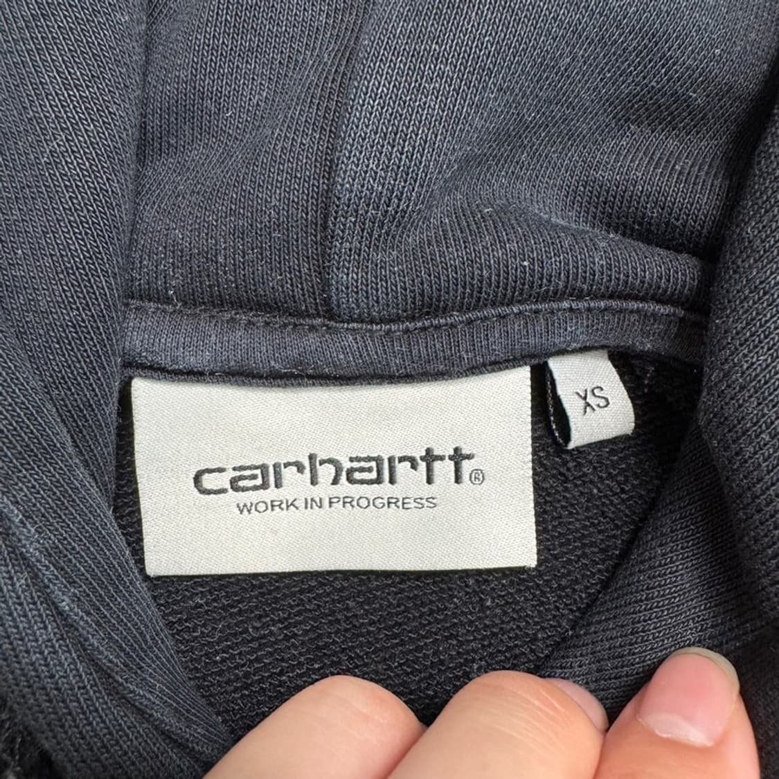 CARHARTT WIP 체이스 후드 블랙 XS 상품이미지3