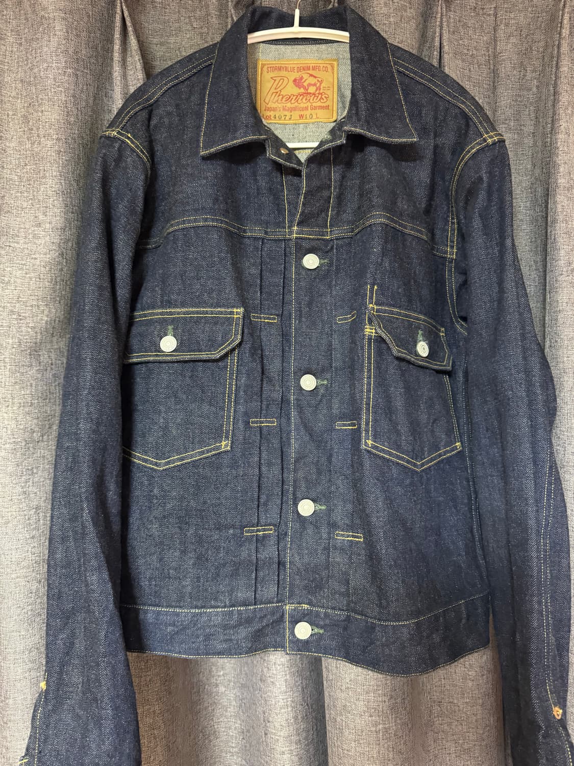 페로우즈 2세대 데님 자켓 PHERROW'S 407J-SW Denim J 상품이미지2
