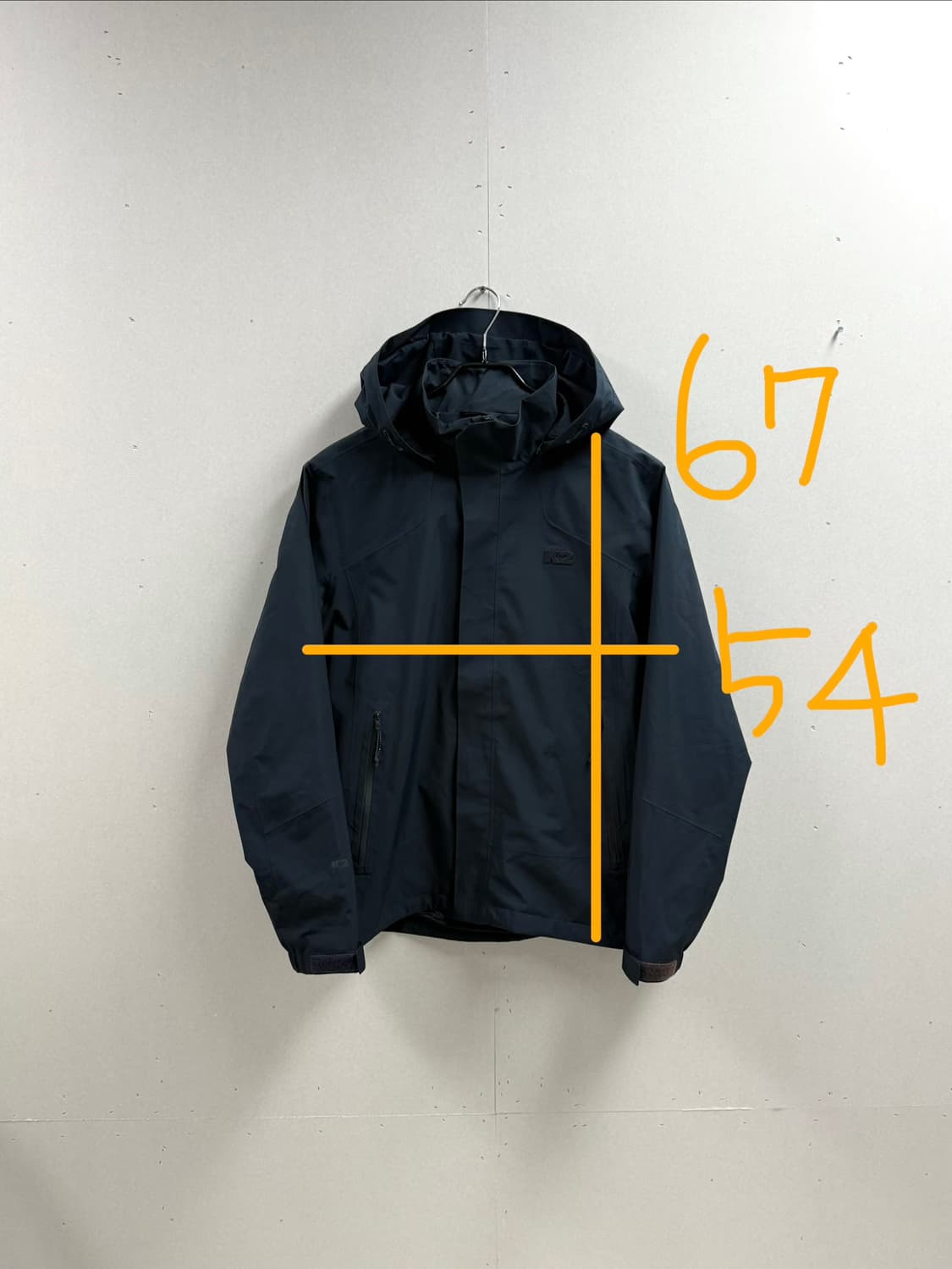 남성 95 / K2 드라이 바람막이 다크네이비 상품이미지2