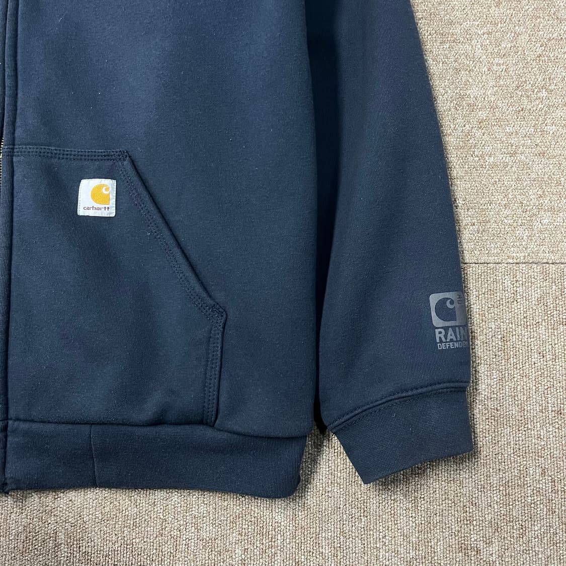 칼하트 레인디펜더 후드집업 상품이미지3