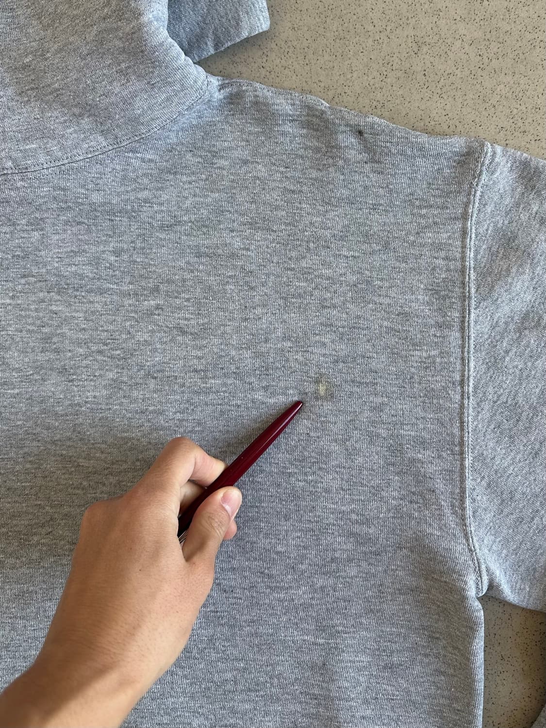 90s 빈티지 러셀 후드 그레이 L USA 상품이미지6