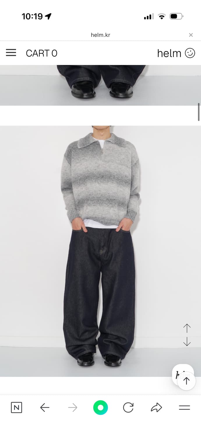 헬름 생지 데님 상품이미지2