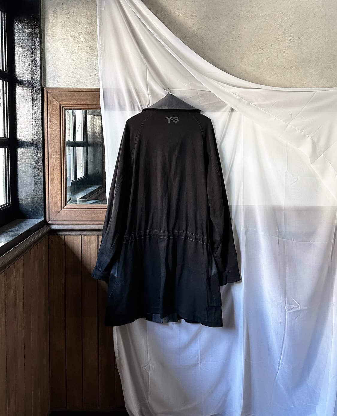 Y-3 high neck long zip-up 상품이미지7