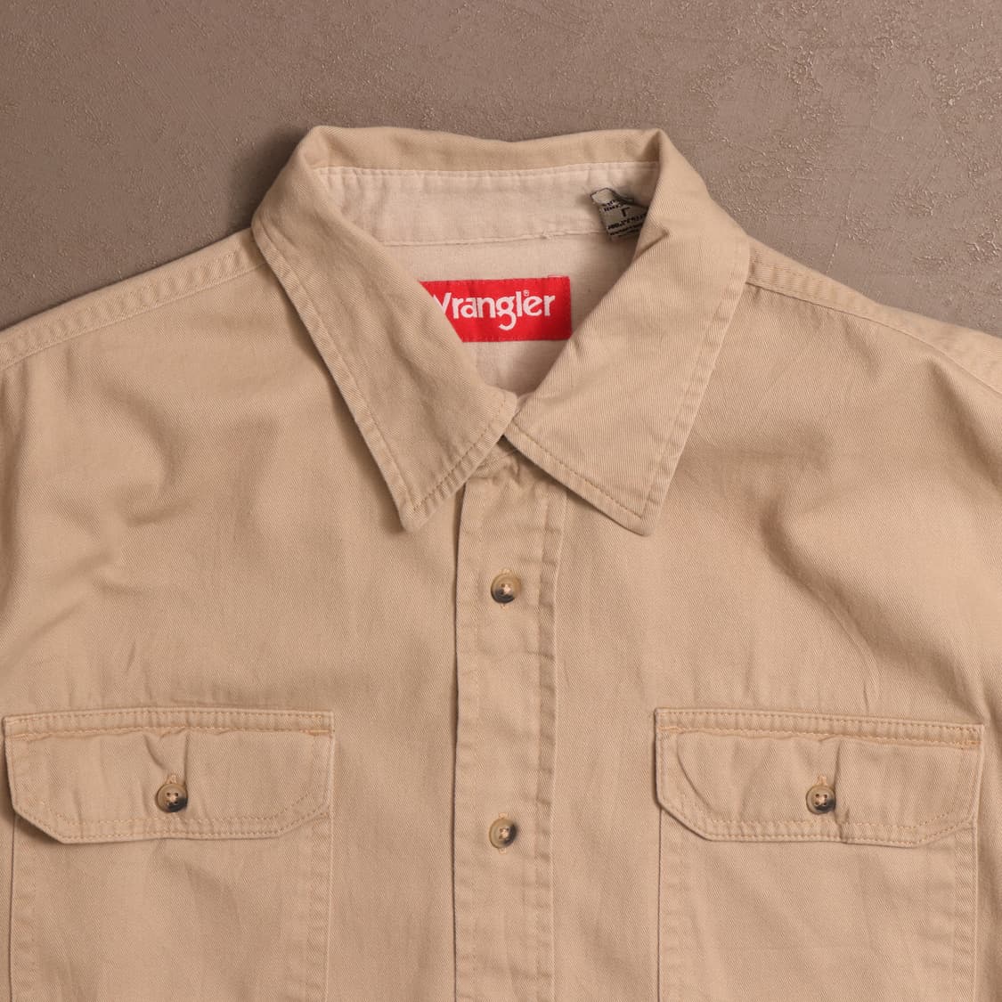 랭글러 코튼 워크셔츠 베이지 A1538 상품이미지2