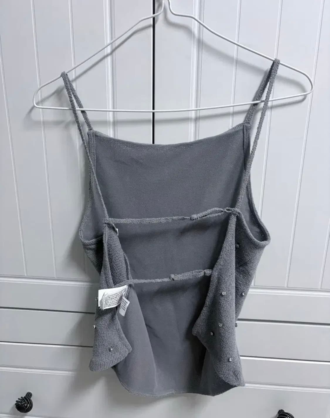 Zara 자라 주얼리 오픈 백 탑 상품이미지6
