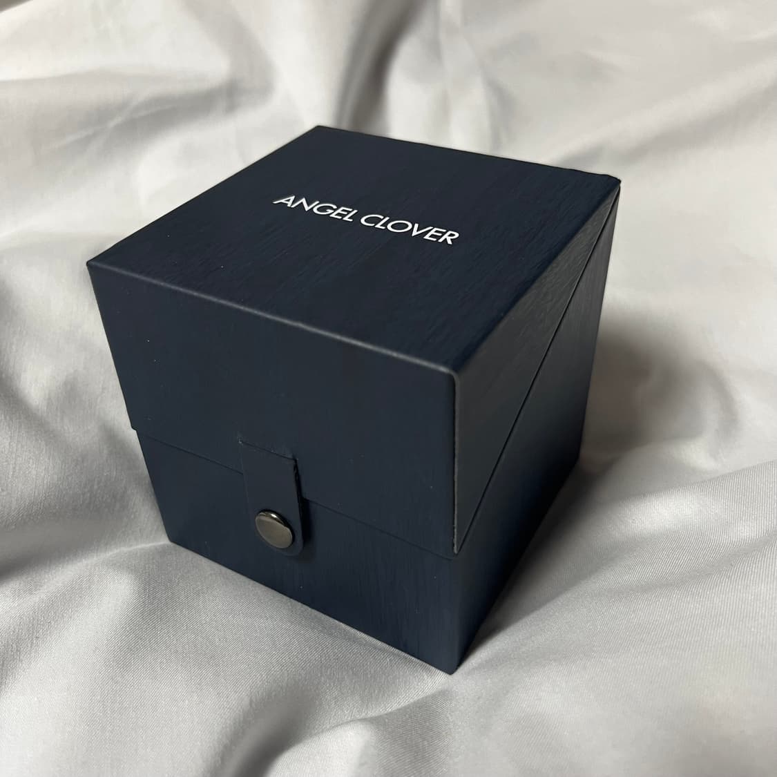 넘버나인x엔젤클로버 뮤직노트 실버 스트랩 워치 상품이미지2