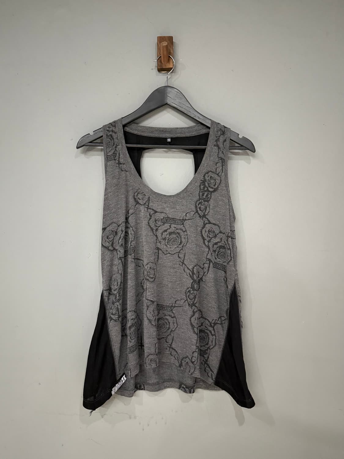 back cutting flower pattern sleeveless 상품이미지5