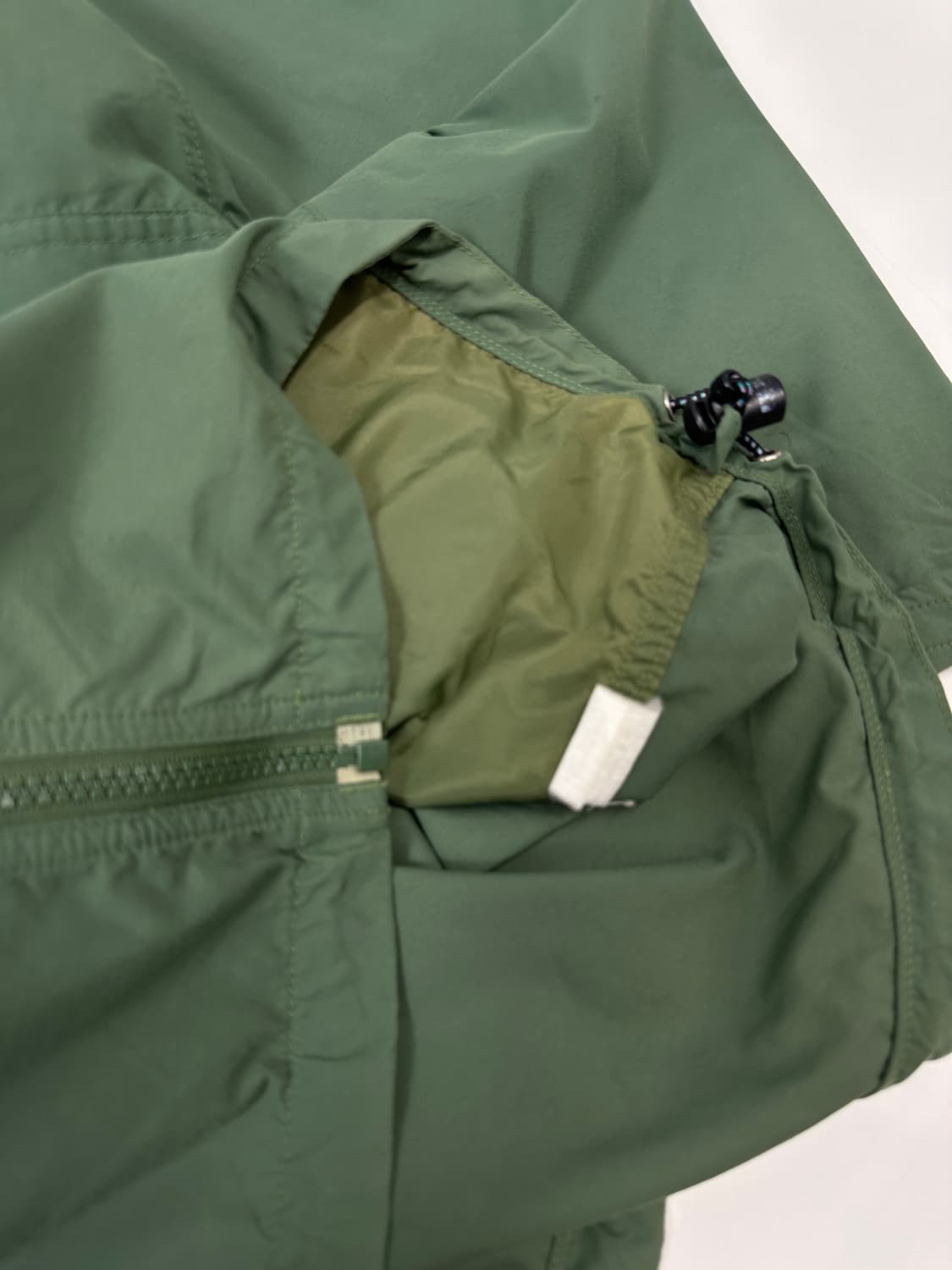 노스페이스 90’s 쉘 후드 바람막이 딥그린100 상품이미지6