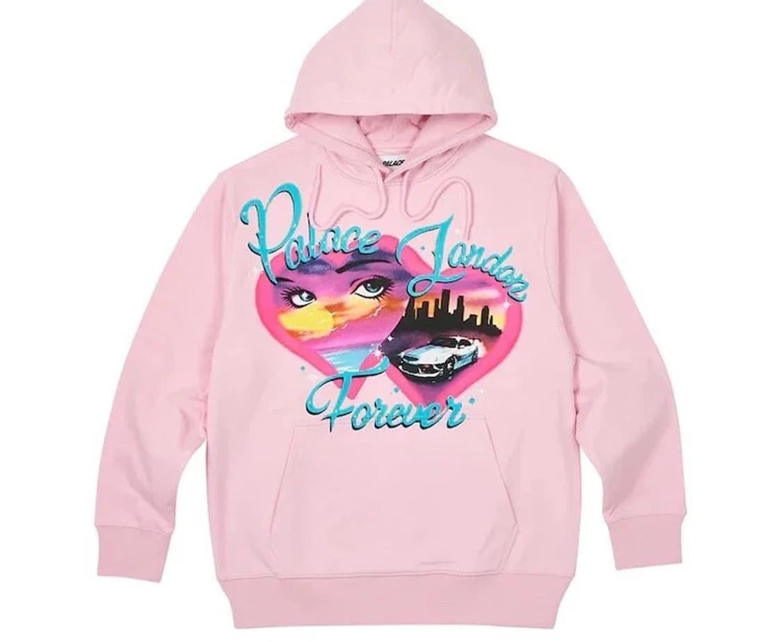  팔라스 포에버 후드 핑크 상품이미지1