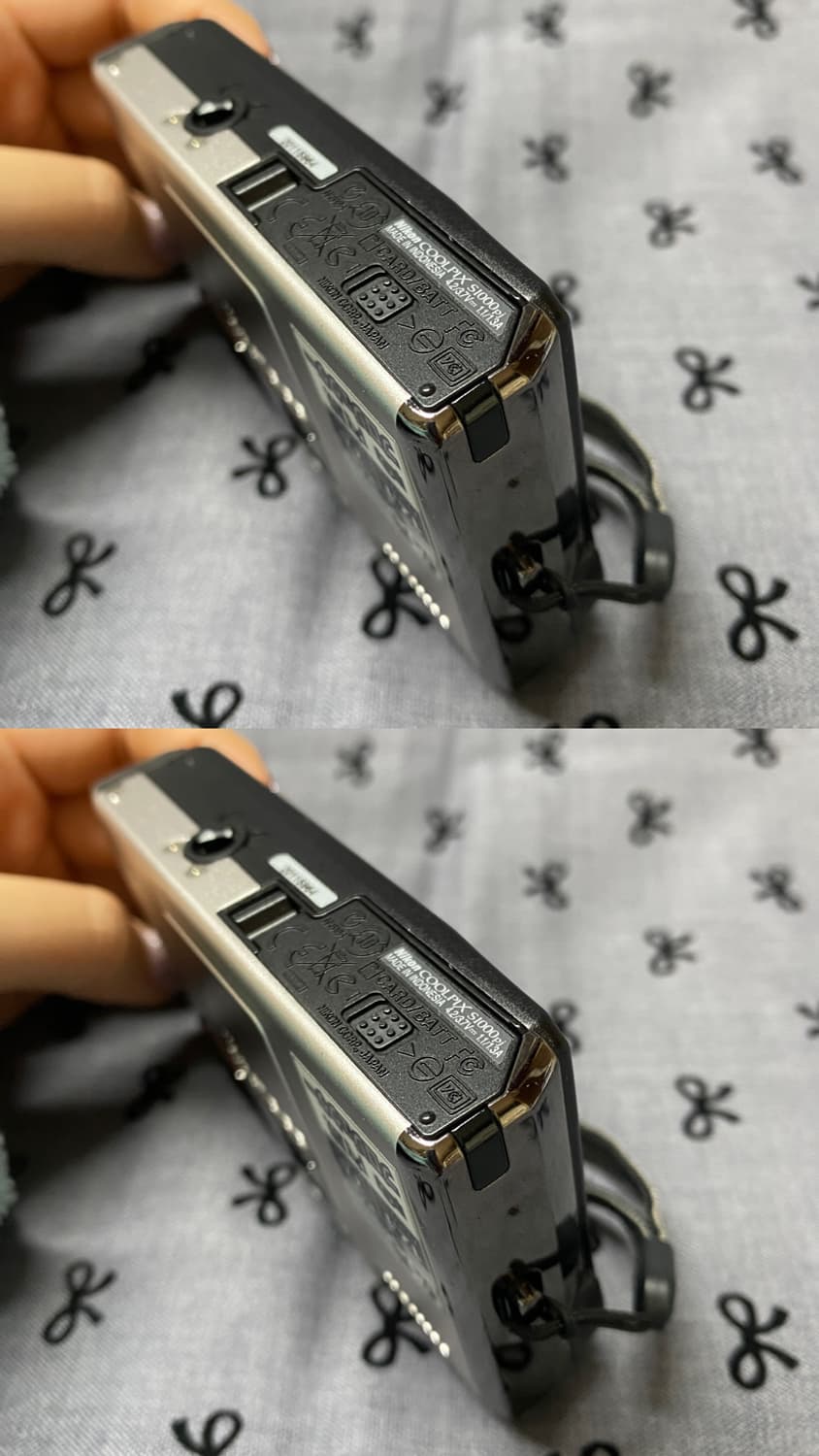 풀박.희귀-Nikon coolpix s1000pj 실버 디카(작례0) 상품이미지4