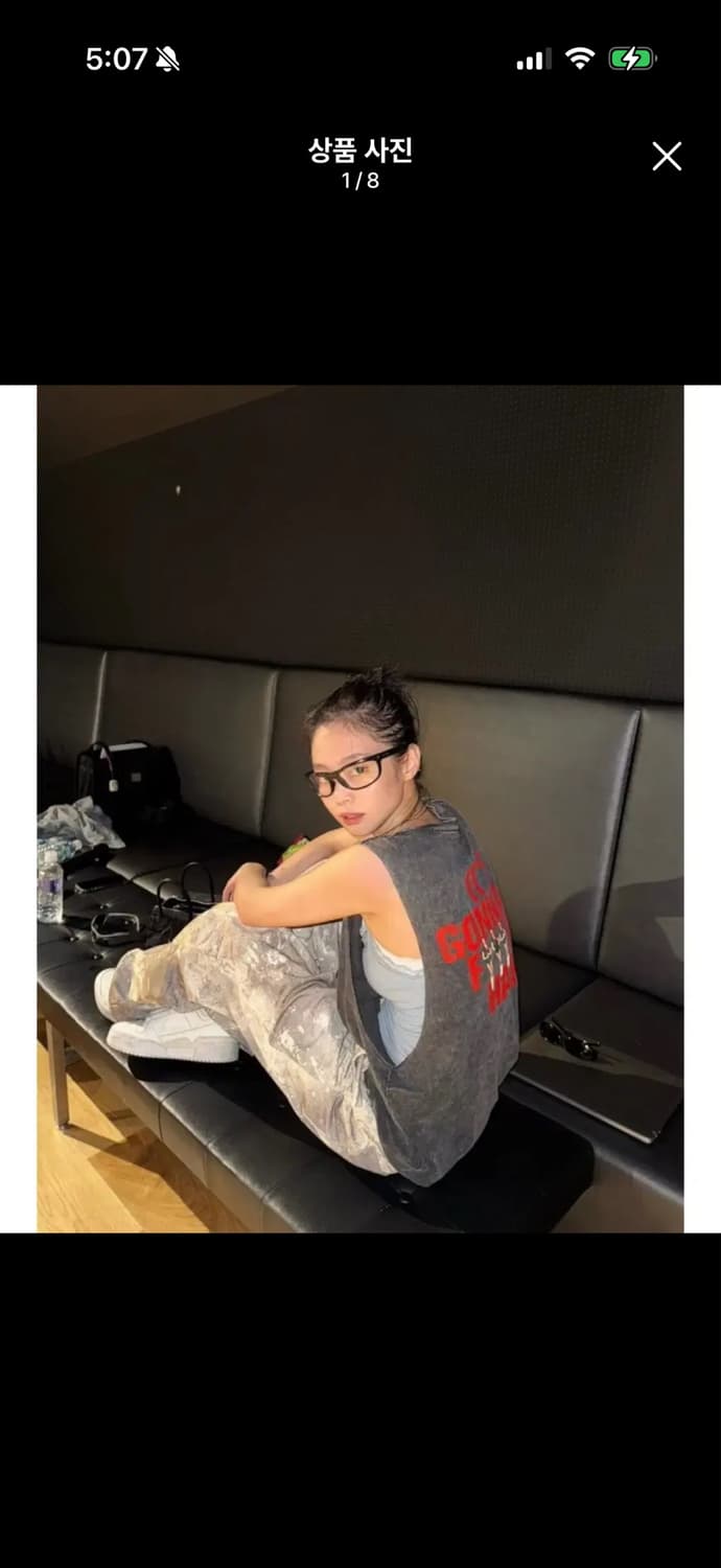 제니 바지 게이트리스 스머징 팬츠 상품이미지1