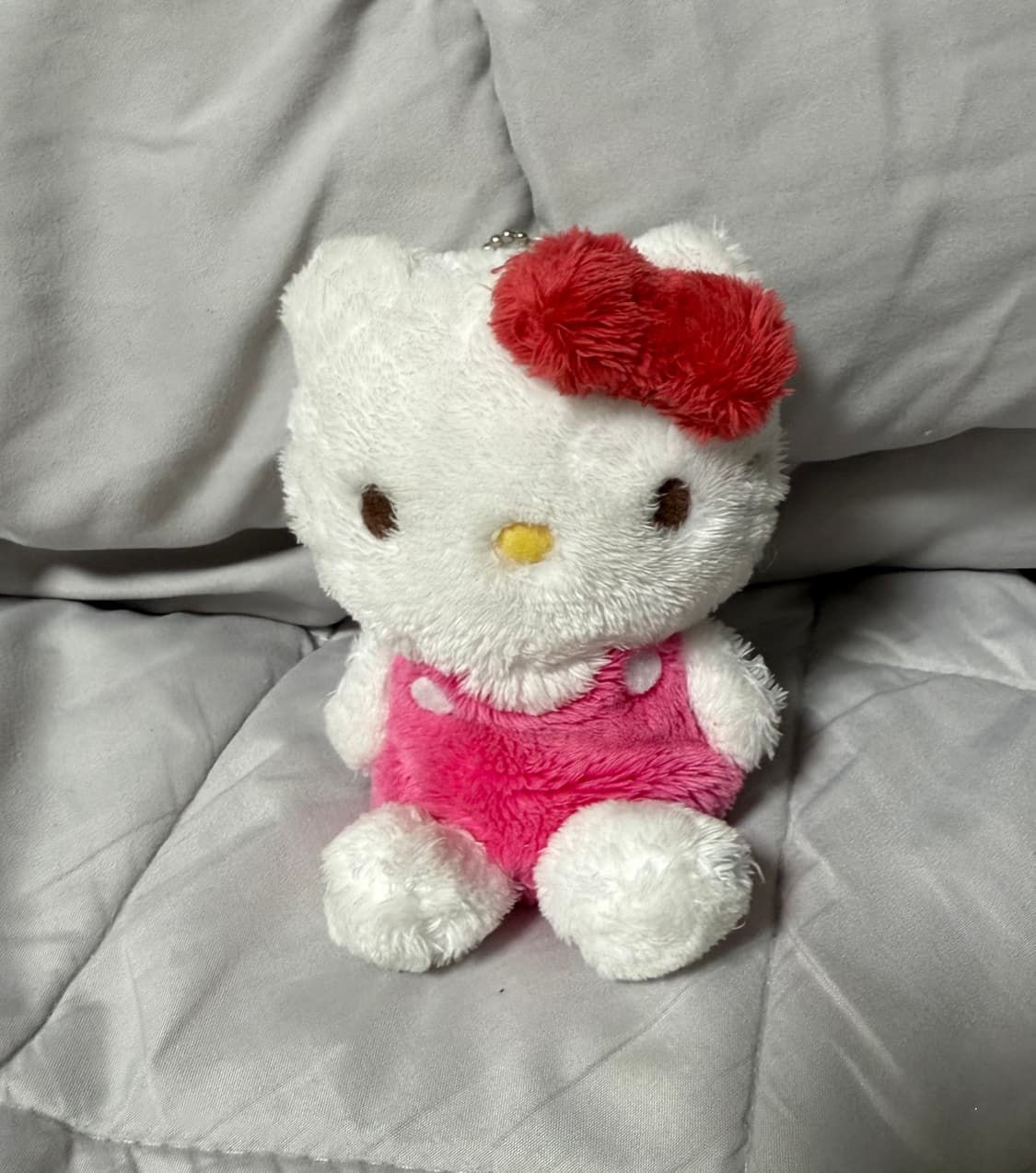 빈티지) 고전 헬로키티 후와후와 복슬 레어 키링 산리오 희귀 대장 상품이미지2